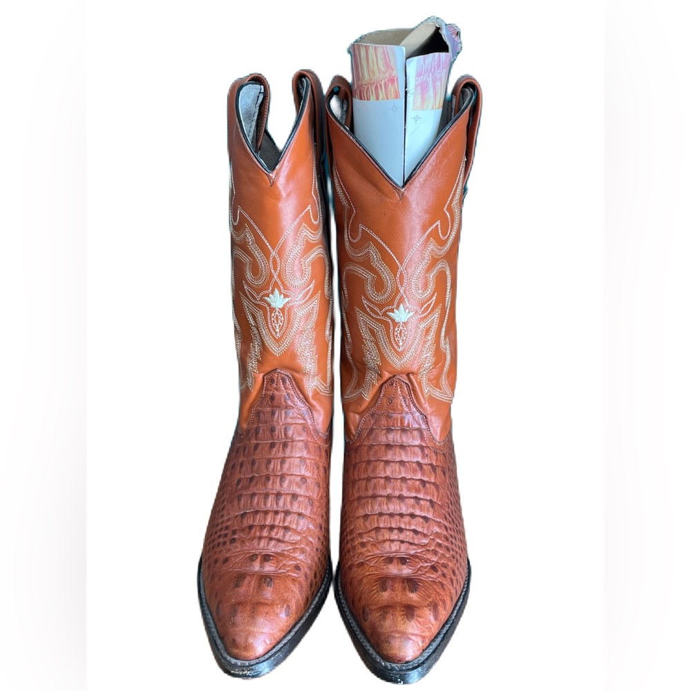 Lejanoeste Hornback Cocodrile Dark Multicolor Mens Cowboy boots
